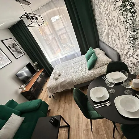 Lägenhet Kosciuszki Cozy Centrum