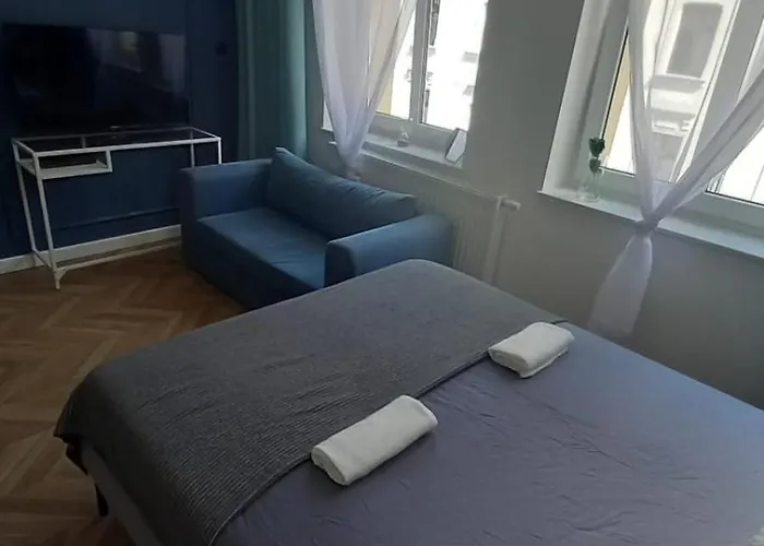 아파트 Kosciuszki Cozy Centrum *